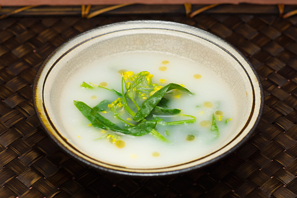 Ohana本舗 大根と菜の花のあっさりスープ